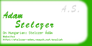 adam stelczer business card