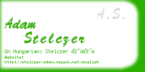 adam stelczer business card